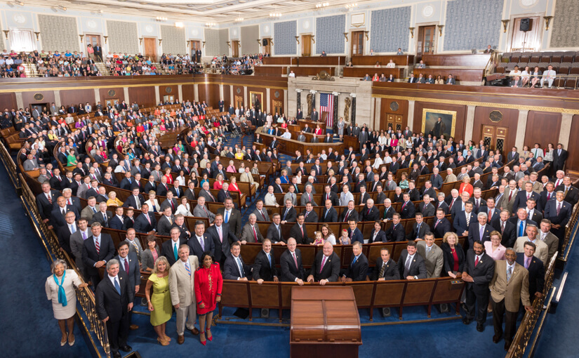 how many members in the house of representatives us