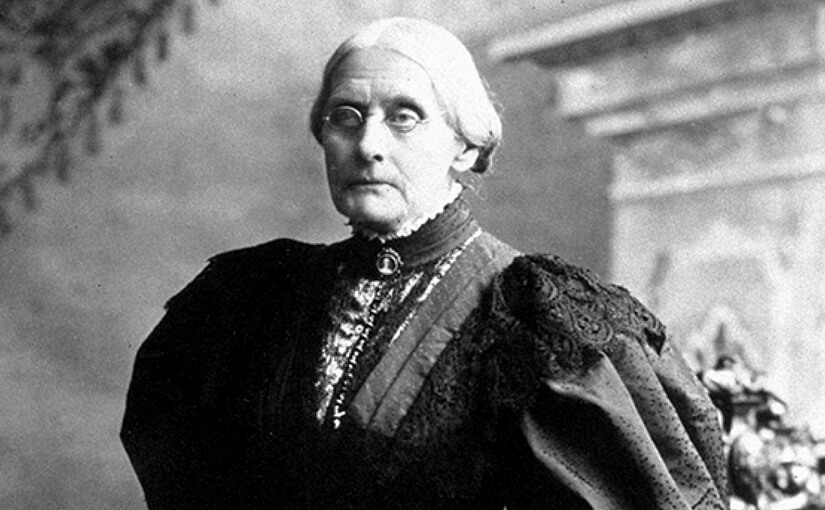 77. What did Susan B. Anthony do?