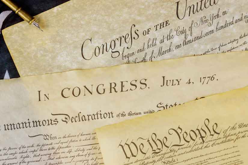 14. Many documents influenced the U.S. Constitution. Name one.
